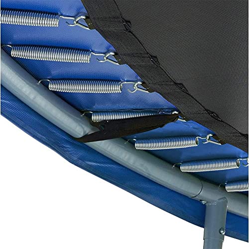 Coussinet de remplacement pour trampoline de 6 à 16 pieds et housse de protection bleue