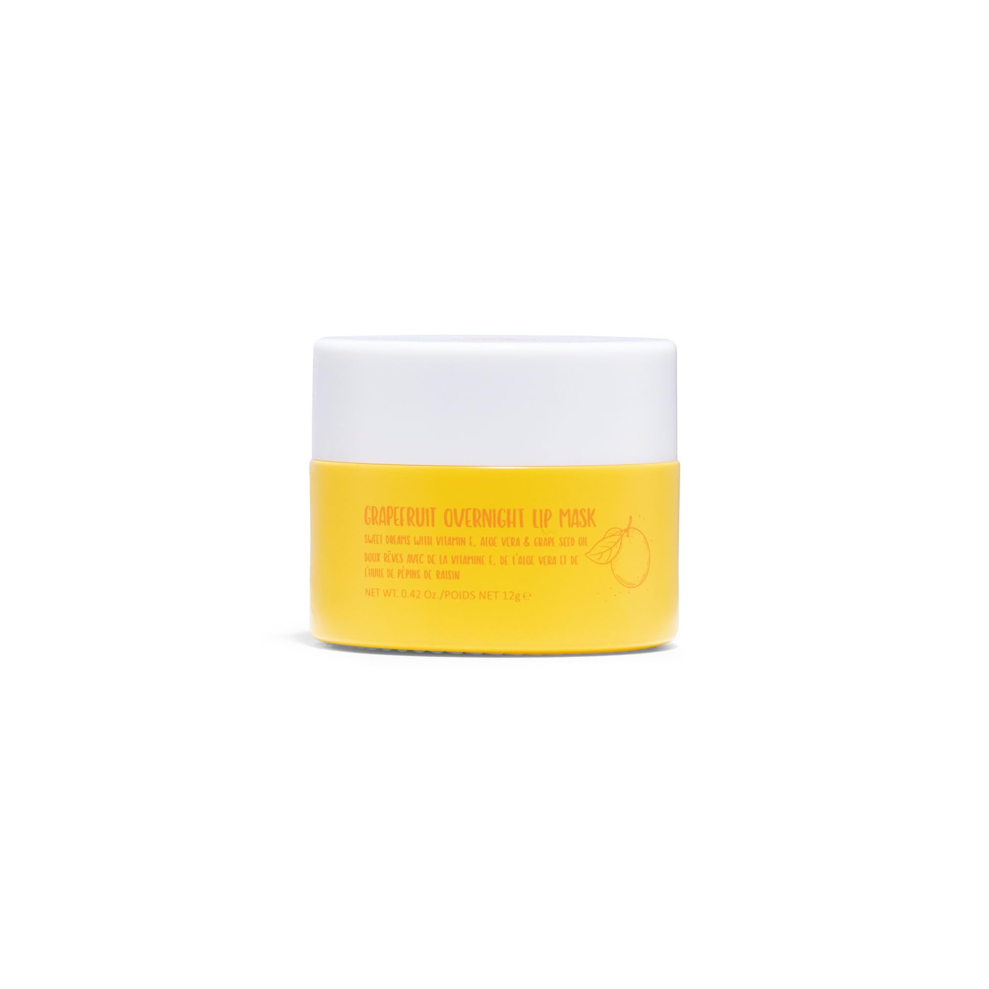 W7 Sweet Dreams Overnight Grapefruit-Lippenschlafmaske - Vitamin E, Aloe Vera und Traubenkernöl - für hydratisierte, volle & unwiderstehliche Lippen