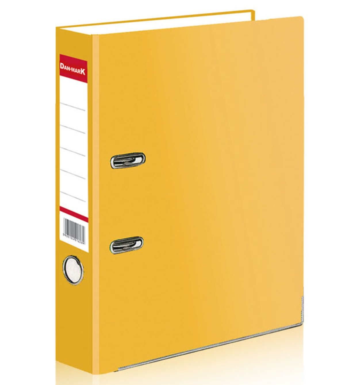 OFFICE CENTRE 10x Yellow A4 75mm Lever Arch Files Folders Document Storage