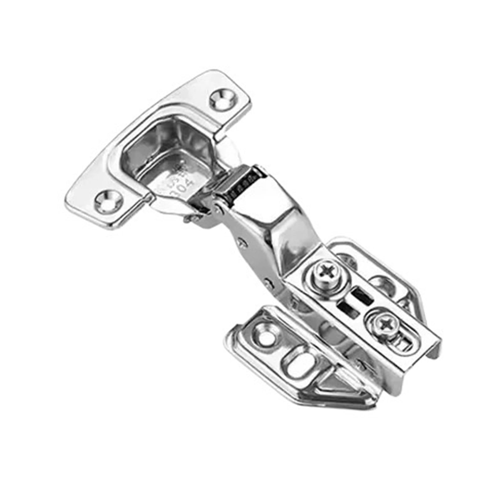 Kdhcvkz 2Pcs 1/ Stainless Steel Hinges Cabinet Door Hinges(2Pcs)