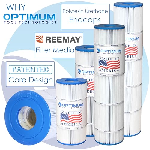 image for Optimum Pool Technologies® Pool Filter 4PK Compatible Replacement for
