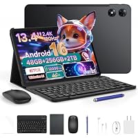 Amazon.co.jp: 【2026新登場 Android16 タブレット 13.4インチインチ
