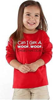Can I Get A Woof Woof Toddler T Shirt Dawg Nation