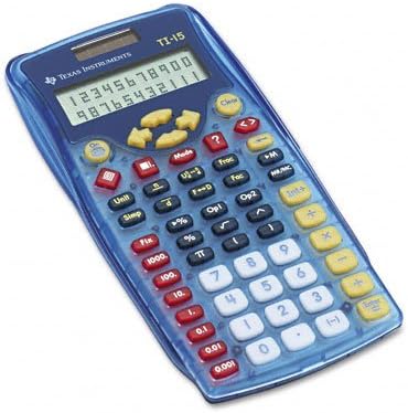 Texas Instruments World of Math using the TI15