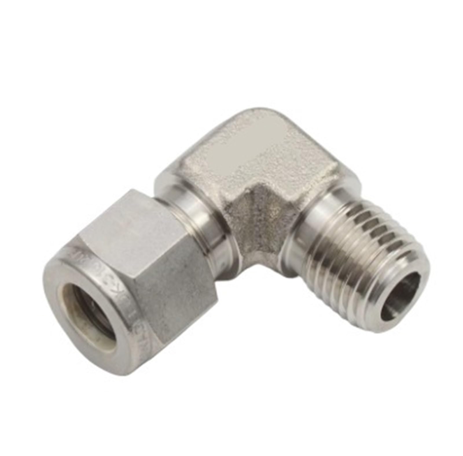 Codo de rosca macho SS-600-2-4 for maquinaria industrial | Tipo de casquillo 3/8 x macho 1/4NPT