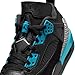 NIKE Jordan Spizike Low Men's Trainers Sneakers, Black Wolf Grey Gamma Blue, 11 US