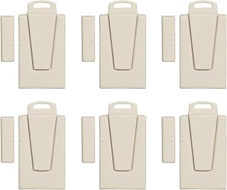 Xodus Innovations HS4305-6 Portable Door, Window and Cabinet Alarm, Pack of 6, Almond…