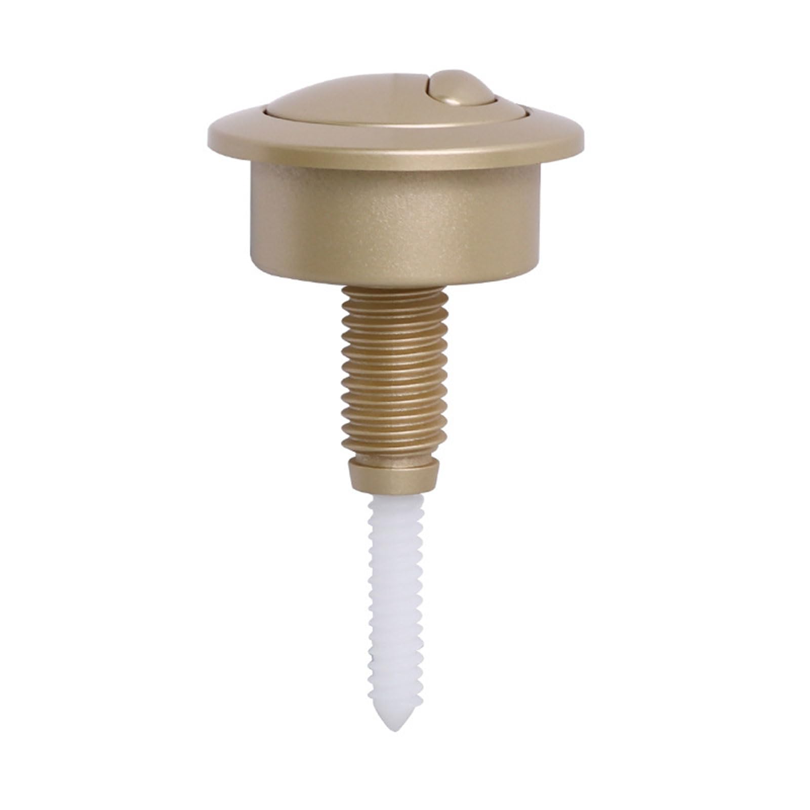 Elnwnnkc Matte Gold Water Saving Double Flush Toilet Button Water Efficient Upgrades For Quick Replacement On Tanks Top Press Switches Toilet Replacement