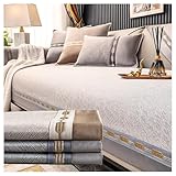 【Fonctions Multiples】Fini le temps où il fallait jouer avec des housses de canapé complexes ! La conception monobloc de notre couverture la rend incroyablement facile à utiliser. Il suffit de le draper sur votre canapé et vous êtes prêt à profiter d'une soirée cinéma confortable ou d'un après-midi tranquille.