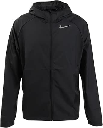 NIKE(ナイキ) エッセンシャル フーデッド 軽量薄手ランニングジャケット ウインドブレーカー 国内正規品 BV4871 ブラック