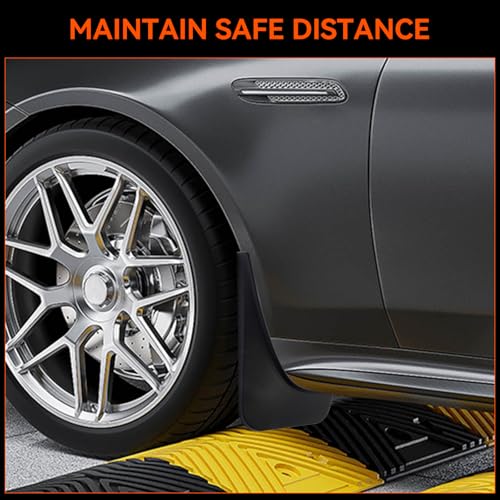 Image of Runmade Upgrade Tesla Model Accessories - Mud Flaps [No Drilling Required] All-Weather Mud Guard Body Kits for Tesla 2022-2025 Model X (2022-2025 Model X)