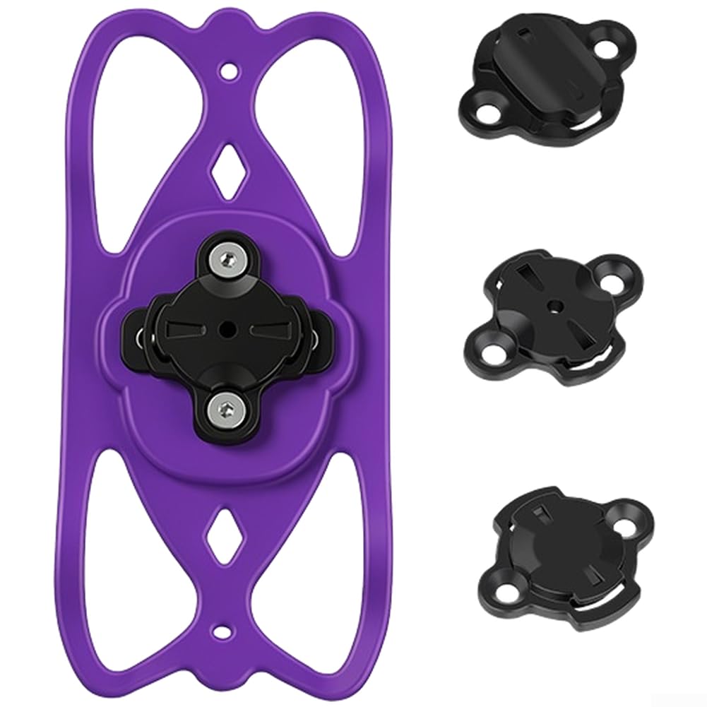 Montura Manillar Bicicleta Silicona Compatible para garmin Montura