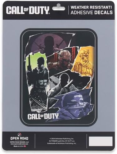 Cod Account Sticker Amazon.com: Call of Duty Collage Adhesive Vinyl Decal - Call of Duty ...