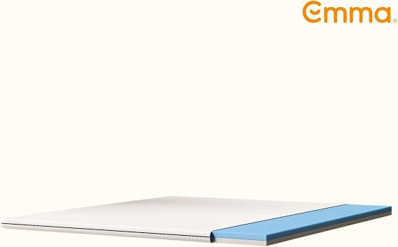 Emma Original Topper - Reversible Soft & Firm Sides (Airgocell+HRX Foam), Breathable Design & Removable Washable Cover, Small Double (120×190cm)