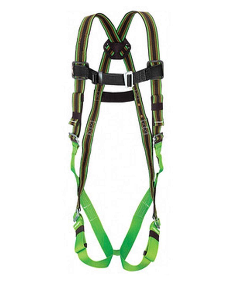 Honeywell Miller Fall Protection E570/URN DuraFlex Stretchable Harnesses, Standard, Green