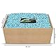 SizzlePak Geschenkfüllmaterial Umweltfreundliches Papierfüllmaterial viele Farben 125g-1kg (Sky Blue, 1kg)