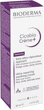 Authentic ProductBioderma Cicabio Cream Plus 40mL for Damaged Skin Face & Body Cream Fragrance-Free, No Colorants, No Ethyl Alcohol, No Parabens