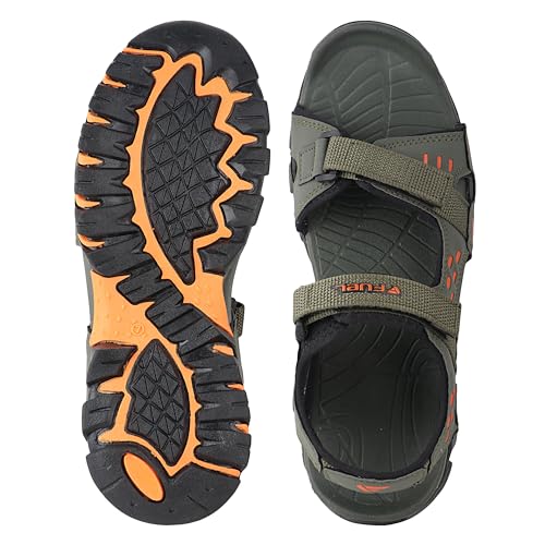 Image of FUEL Sandals & Floaters for Mens & Boys Comfortable & Lightweight Dailywear, Anti-Skid Flexible & Breathable for Running, Walking Stylish Casual Sandal for Outdoor Footwear For Gents (Timberland)