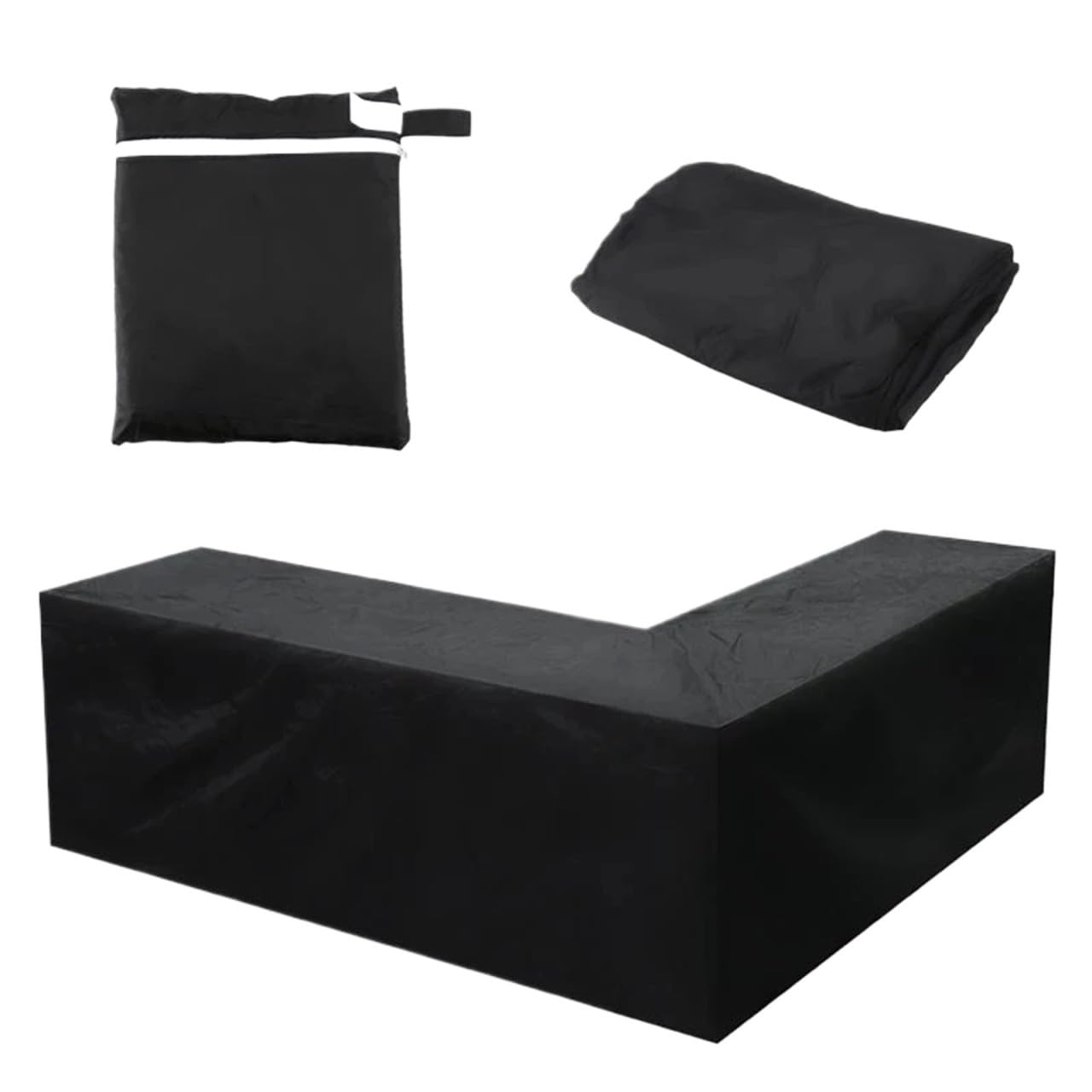 L Shape All-Purpose Covers Sofa Cover Rattan Patio Garden Furniture Protective Outdoor Dust