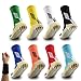 Dee Plus Antiderapante Chaussettes Hommes Femme Sport, de Chaussettes Colorées Antidérapantes Coton, Epaisse, Respirant Athlétisme Chaussettes pour Football Handball Ski Rugby Velo Basketball
