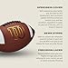 Wilson GST SpeedSkin Football - Brown, Official Size