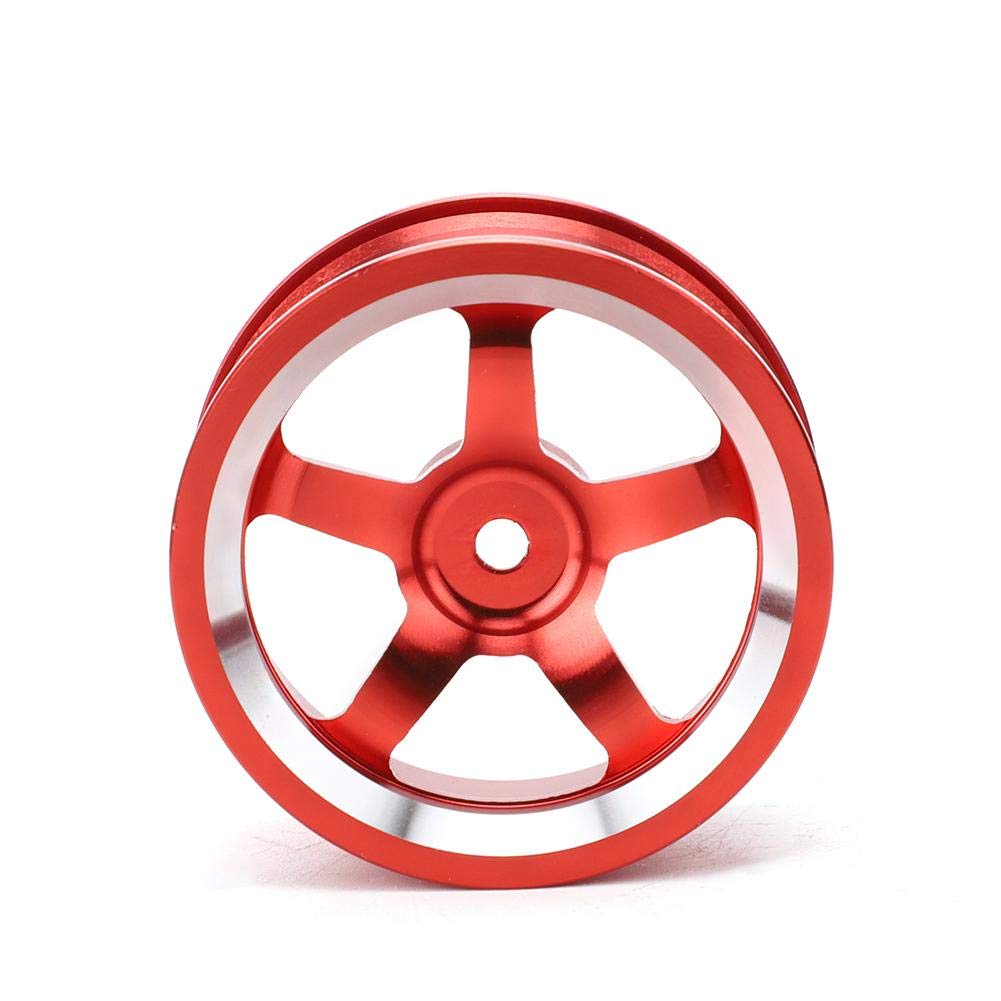 OKOVO 4-teiliges Radnaben-Set Aus Alu-Legierung - Upgrade Für 1/10 RC Drift Cars, Blau