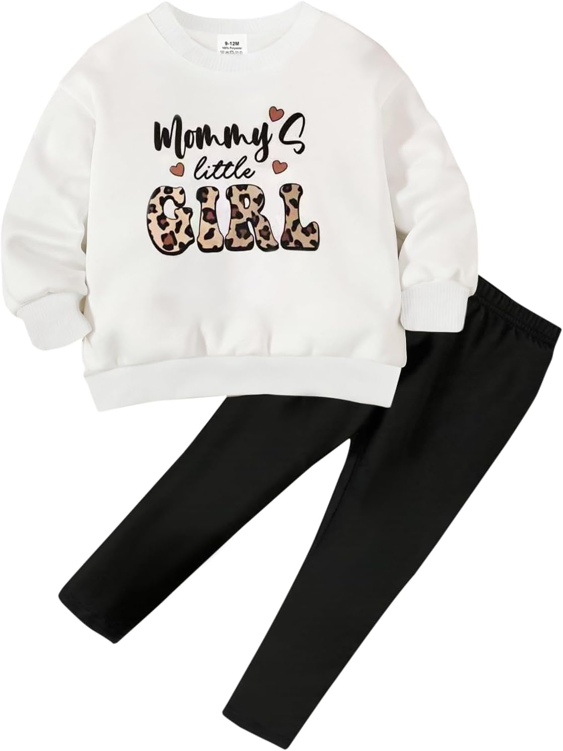 Infant Toddler Baby Girls Clothes Outfits,2 Piece Cute Fall Long-sleeve Top and Pants