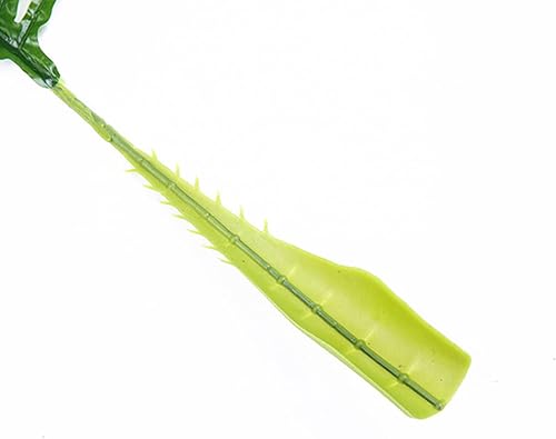 Miniatura 7 de BUMMRXY 6 tallos de hojas de palma artificiales, tallos de palma falsos para domingo de palma, arreglos florales, bodas, fiestas, centros de mesa,