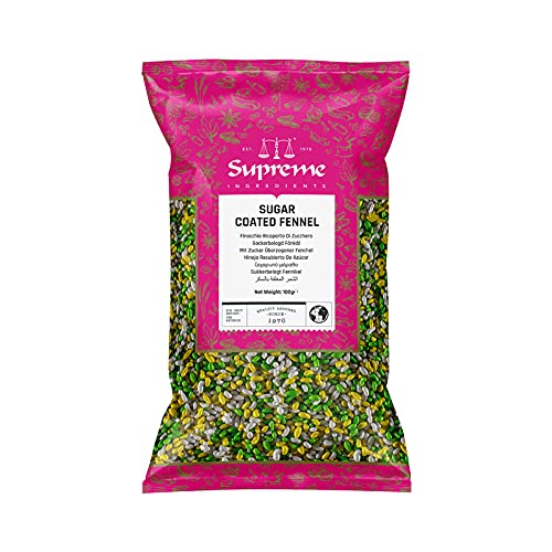 Supreme Sugar Coated Fennel Seeds - 100g