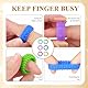 18 Stück Skills Borderline Akupressur Ring Akkupressurringe Igelball Klein Akupressur Armband Massageringe Für Finger für Stress Relief Oder Massage(4 Armbänder,4-Clips, 8 Skills Ringe,2 Stachelball)