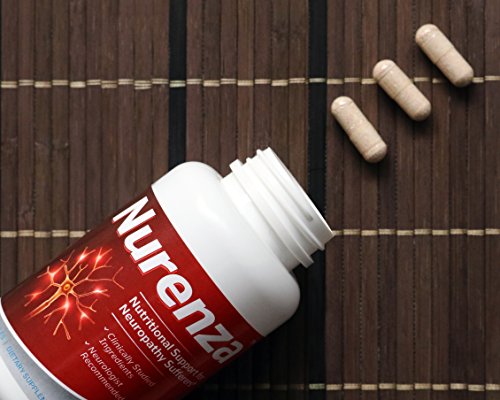 Vita Sciences Nurenza Neuropathy Relief Supplement 40x Strength Natural R-ALA Form for Nerve Health, Fast Repair w/Vitamins, Antioxidants Revitalizing Feet, Hands, Legs, and Toes. 60 Ct.
