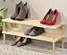 Produktbild Kesper Schuhregal mit 3 Ebenen aus Kiefer, braun, 77 x 31.5 x 26 cm