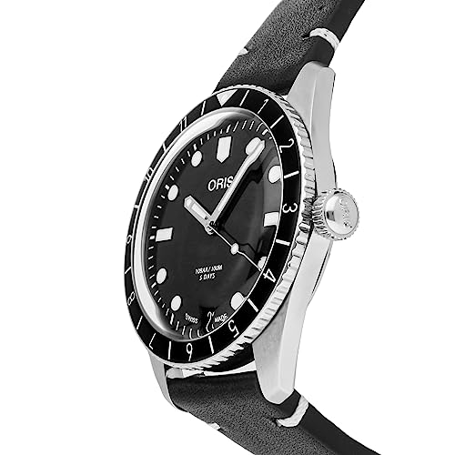 Oris Divers Automatic Black Dial Watch 01 400 7772 4054-07 5 20 82 (Pre-Owned)2