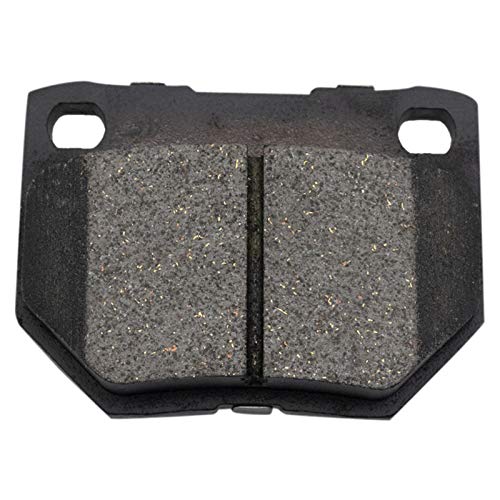Image of TRQ Rear Brake Pad and Rotor Set Ceramic Parking Shoe Compatible with 2006-2007 Subaru Impreza