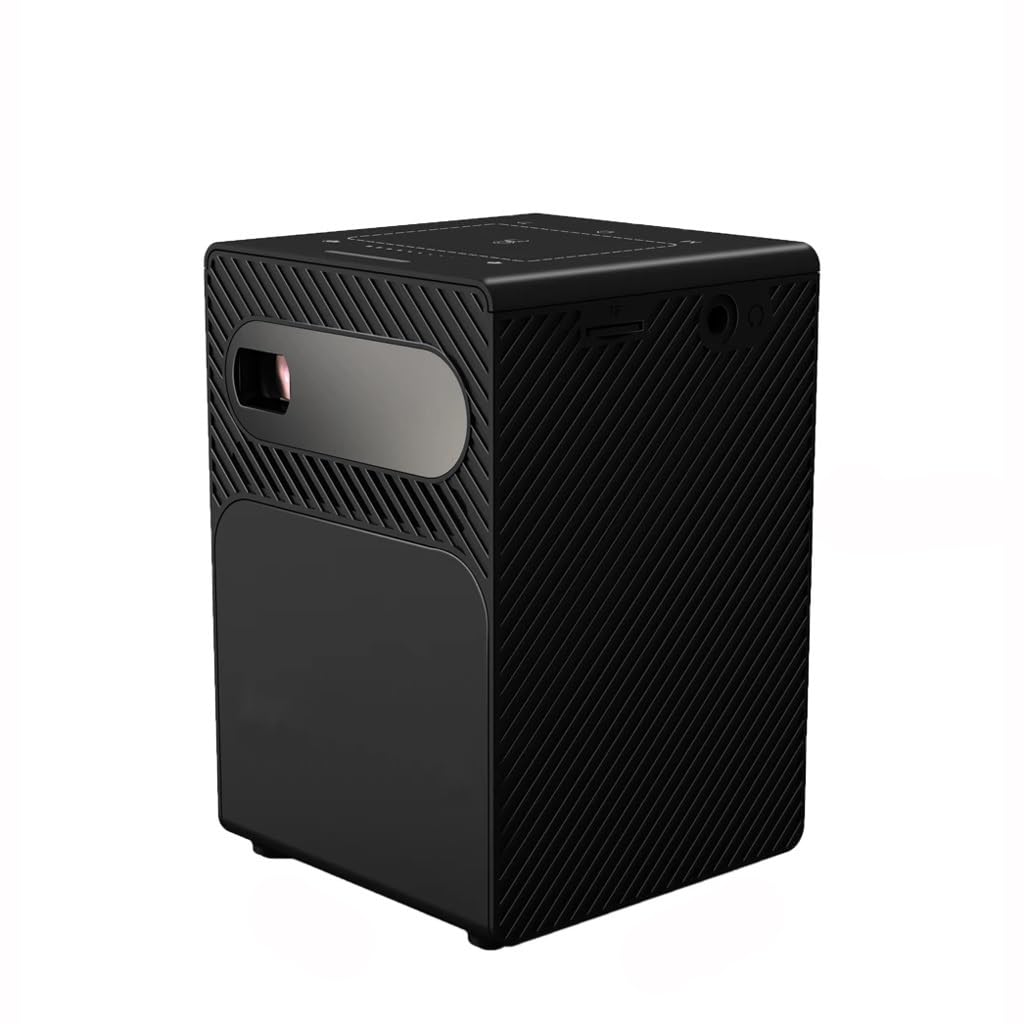 Mini proiettore tascabile 3D 4K 1080P con batteria Cinema DLP Home Theater Proiettori portatili per esterni (D come mostrato) piccolo regalo