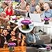 YukaBa Cute Mushroom Ashtray with Lighter Stash Spot - Cool Ashtrays for Weed Smokers and Bong Users with Smoking Accessories Collection (Pink)