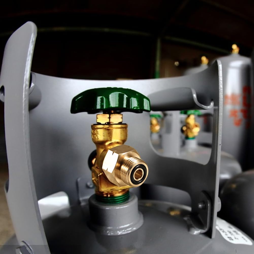Kit de remplissage Euro 4 pièces - Bouteille de gaz Adaptateur à remplir bouteilles de gaz