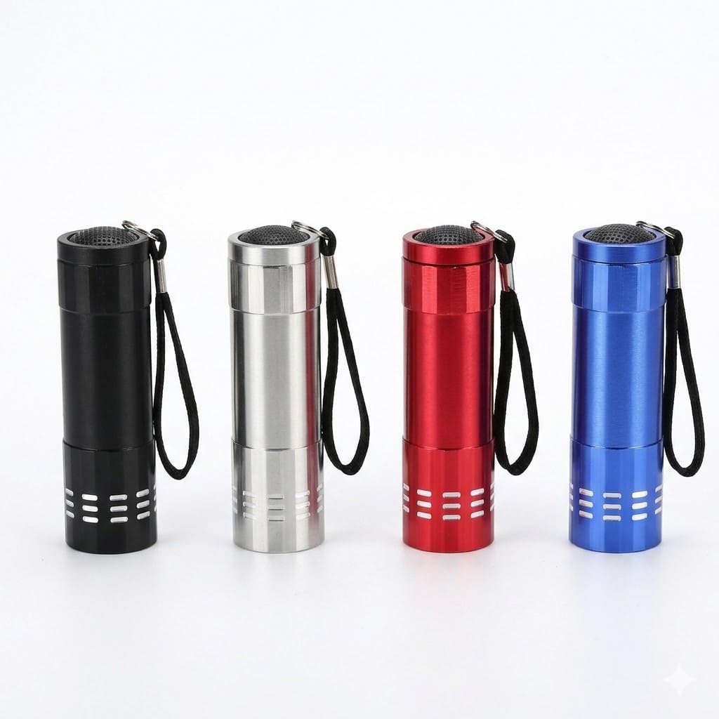 ILIKA 395NM UV Light Torch 9 LEDs UV Portable Flashlight Jade Appraisal Light Detector Lamp, Also Used for Leak, Pet Urine, Bed Bug, Scorpion, Hotel (Pack of 4, Mini)-image-23