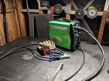 Titanium Easy-Flux 125 Amp Welder: Compact Power for Mobile Work