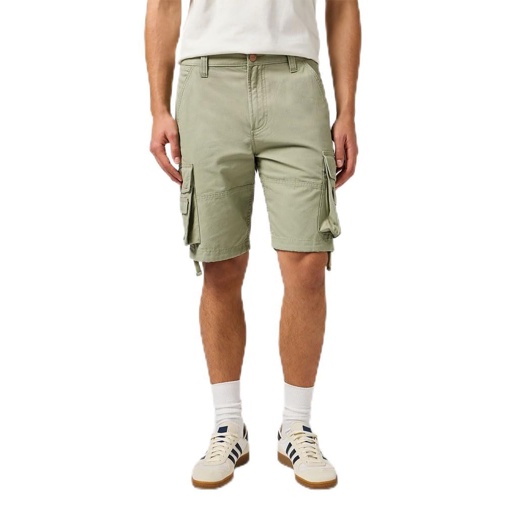 Wrangler Men's CJ Cargo Shorts, Tea, 34W