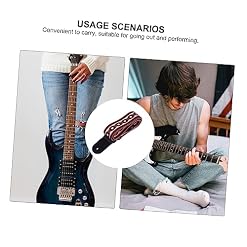 FAVOMOTO 1Pc Sangle De Guitare Mens Tressé Ceinture Vintage Ceinture Accessoires De Guitare Électrique Sangle De Guitare Réglable Sangle De Guitare En Cuir Mens Tressé Ceintures Accessoire - Les Beatles, Paul McCartney, John Lennon, RIngo Starr, George Harrison FAVOMOTO 1Pc Sangle De Guitare Mens Tressé Ceinture Vintage Ceinture Accessoires De Guitare Électrique Sangle De Guitare Réglable Sangle De Guitare En Cuir Mens Tressé Ceintures Accessoire – Image 6