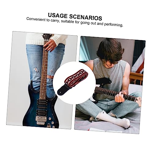 FAVOMOTO 1Pc Sangle De Guitare Mens Tressé Ceinture Vintage Ceinture Accessoires De Guitare Électrique Sangle De Guitare Réglable Sangle De Guitare En Cuir Mens Tressé Ceintures Accessoire - Les Beatles, Paul McCartney, John Lennon, RIngo Starr, George Harrison FAVOMOTO 1Pc Sangle De Guitare Mens Tressé Ceinture Vintage Ceinture Accessoires De Guitare Électrique Sangle De Guitare Réglable Sangle De Guitare En Cuir Mens Tressé Ceintures Accessoire – Image 7