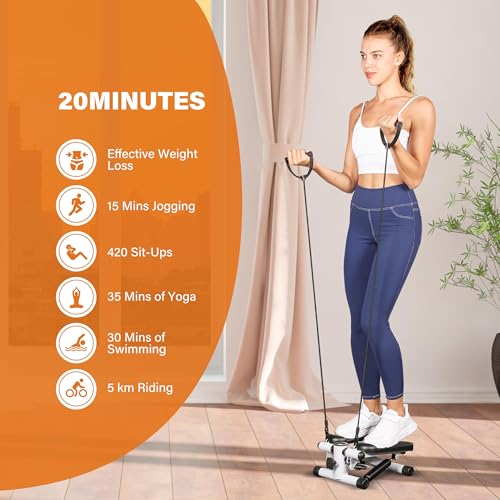 Image of YSSOA Mini Stepper with Resistance Band