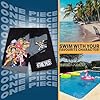Get Trend One Piece Boys Swim Trunks, Shorts with Mesh Lining, UPF 50 Swimsuit, Beach Pool Bathing Suit, Anime Swimwear 7–14Y - Image 2