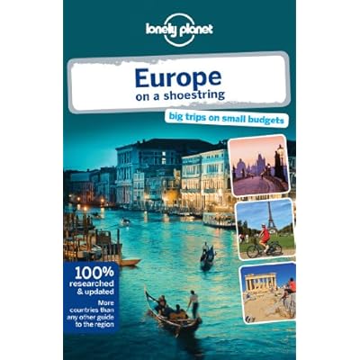 Lonely Planet Europe on a shoestring