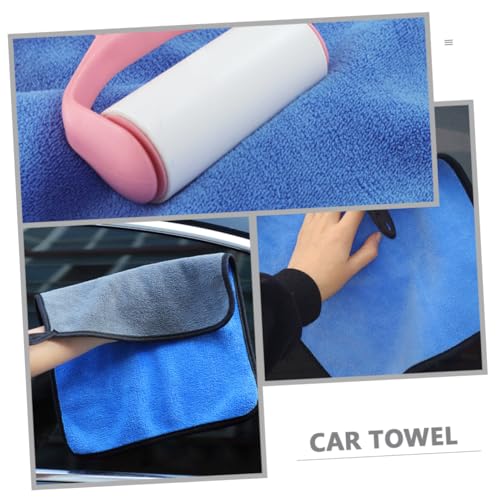 GRIRIW 4 Peças Toalha De Lavagem De Carro Toalha Sem Fiapos Absorvente Toalhas De Carro Toalha De Se