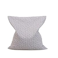 GRÜNSPECHT Kirschkern-Kissen 22 x 24cm, 100% Baumwolle, grau – Ansicht 4
