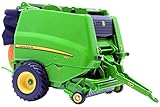 rundballenpresse welger LIEFERUMFANG: 1x John Deere 990 Rundballenpresse aus hochwertigem Metallspritzguss, 1x Rundballen im Maßstab 1:32, Bauernhof Spielzeug für Kinder ab 3 Jahren zum Spielen und Sammeln, Maße ca. 32 x 13 x 14 cm
