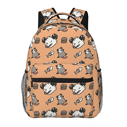 Sac d'école Opossum ergonomique pour soulager le dos et recharger votre téléphone
