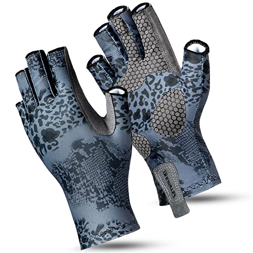 Plusinno Fishing Gloves, Upf50+ Sun Gloves Uv Protection Kayak Gloves Sun Protection Gloves Men Women For Kayaking, Hiking, Paddling, Driving, Rowing #TOP4